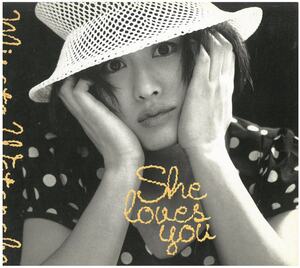 渡辺美里 / She loves you (ディスクに傷あり) CD