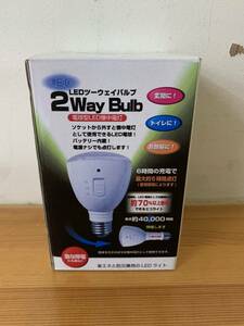 電球 ハロッズ　HL-2WB/W LED電球＋懐中電灯 2wayバルブ