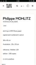 Philippe Mohlitz 『Interieur delabre』フィリップ　モーリッツ　老朽化したインテリア　銅版画1984 ED100_画像10