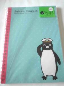 ★未使用　リングノート　ノート　スイカのペンギン 　Suica's Penguin 　スイカペンギン　Suica　ペンギン　駅長さん　★★★