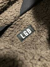 [LGB] BONO-16 LE-B ディアスキン ドーレプレザージャケット 1 ボノ メンズ 鹿革 ブラック L.G.B ルグランブルー_画像4