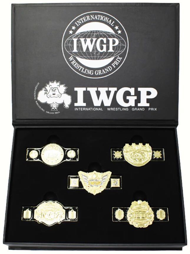 最安の新品  フィギュア GHC 三冠 IWGP ストラップ チャンピオンベルト プロレス 格闘技/プロレス