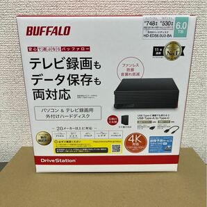 BUFFALO HD-EDS6.0U3-BA 新品未開封品