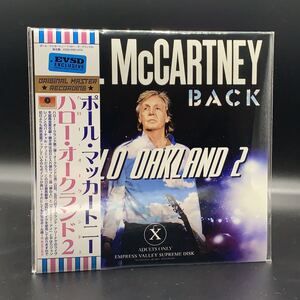 PAUL McCARTNEY : HELLO OAKLAD 2 「ハローオークランド2」(2CD) EMPRES VALLEY SUPREME DISK 新譜!!オークランド第二弾!プレスCD