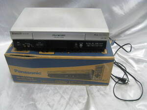 Panasonic パナソニック ビデオカセットレコーダー　NV-HV72G-S VHSビデオデッキ 再生OK　箱付き