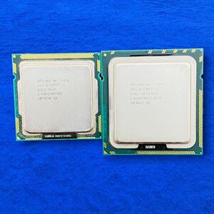 INTEL CORE CPU i7-920・INTEL CORE CPU i7- 870計2個まとめ 中古