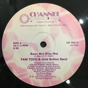 【コピス吉祥寺】PAM TODD/BAISE MOI(CD102D)