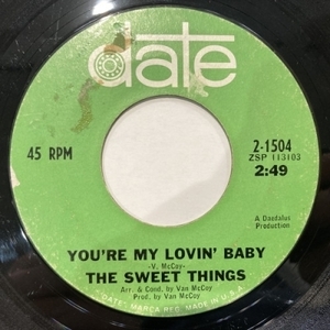 【HMV渋谷】SWEET THINGS/YOU'RE MY LOVING BABY / DON'T COME LOOKING FOR ME(21504)