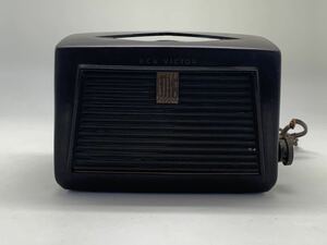RCA VICTOR ビクター 真空管ラジオ モデル 8 X 521 上部部品欠品? 電源ケーブル ダメージあり アンティーク 米国