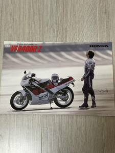HONDA VFR400R/Z catalog 