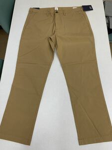 ●ＧＡＰ●新品●チノパン●ギャップ●茶●ストレート●ウエスト実寸約９７cmX股下76cm●クールビズ●薄手のパンツ●USU●1-1