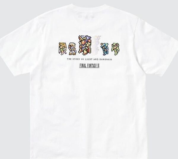 送料無料 新品 3XLサイズ ファイナルファンタジーⅣ FF4 ユニクロ Tシャツ UT 35周年 コラボ UNIQLO 2022