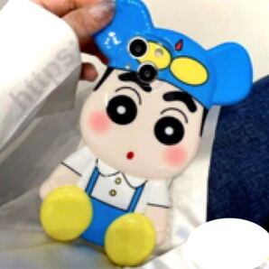 クレしん アクション仮面 園児服 iPhone13pro iPhoneケース
