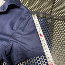 日本製 エディフィス EDIFICE 半袖 ポロシャツ 紺 ネイビー 40サイズ_画像7