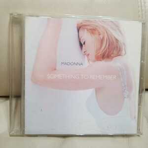 送料無料　即決　Madonna something to remember マドンナ　CD バラードコレクション　ベスト　オブ　マドンナ