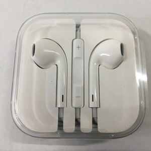【中古美品】 Apple 純正イヤホン EarPods with 3.5 mm (Headphone Plug) 【93-220629-MK-4-TEI】