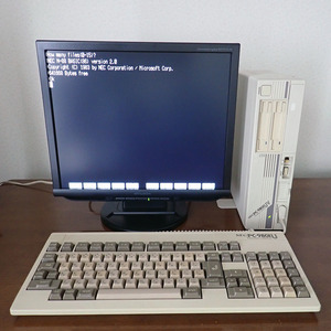 PC-9801UV11 液晶付き FDD故障 ジャンク