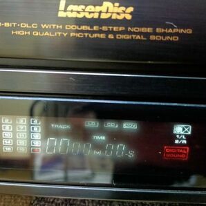 【NY220】ジャンク品 Pioneer パイオニア レーザーディスクプレーヤー CLD-110 LDプレーヤー CD オーディオ の画像2