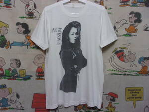 90's JANET JACKSON Tシャツ L 90年代 ジャネットジャクソン VINTAGE ビンテージ 古着 マドンナ BJORK mariah carey MARY J BLIGE tlc SWV