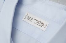 TD3120//日本製*メーカーズシャツ鎌倉*メンズ45-85/長袖シャツ3枚セット/無地×1+ストライプ×2/ソリッドシャツ+柄シャツ_画像5