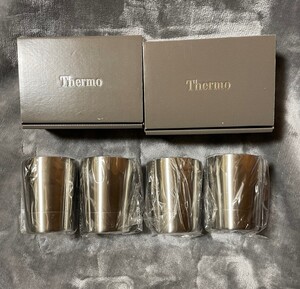 2重カップペア270ml『2セット』 THM-052AW YAMAKATSU 山勝美濃陶苑 MINOTOEN サーモ タンブラー
