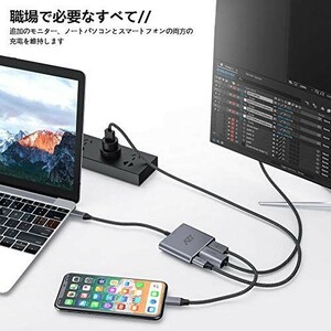 USB C to HDMIアダプター JZVデジタルAVマルチポートアダプター USB 3.1 Type Cアダプター