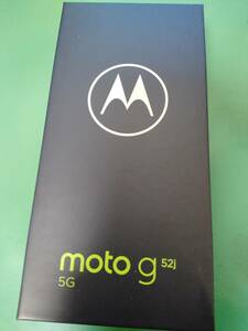 【新品未開封】モトローラ motorola moto g52j 5G (インクブラック/RAM：6GB / ROM：128GB)