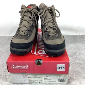 G1025【25.5cm】Coleman/コールマン「メンズ/トレッキングシューズ」CL20161/SAND ■USAサイズ 7.5 ■元箱付き ■本文/画像参照