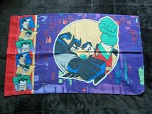 1995年製★USA 輸入 ネオ・ビンテージ！バットマン＆ロビン＆ジョーカー 枕カバー BATMAN ROBIN 「DC COMICS」ピローケース 古着 VINTAGE_画像1