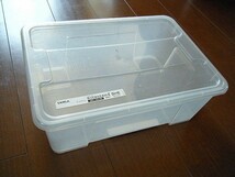 廃盤商品★１０年前位の品　３９×２８×１４　北欧　スウェーデン　オールド・イケア　OLD　USED　IKEA　BOX　収納BOX　クローゼット_画像1