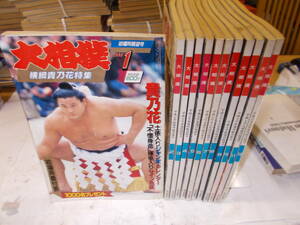 1995年『大相撲』1～12月号　１２冊揃　読売新聞社刊