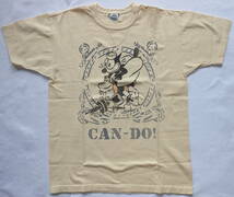 新品★トイズマッコイ TOYS McCOY ミリタリーTシャツ FELIX THE CAT 「CAN-DO ! 」Mサイズ 定価：8.580円_画像1