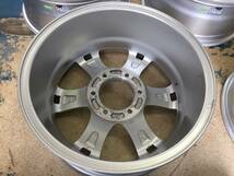 きれい！社外 中古アルミ4本set◆weds KEELER FORCE ウェッズ キーラー【17×7.5J +25 6H/139.7】◆プラド FJクルーザー サーフ等に！_画像9