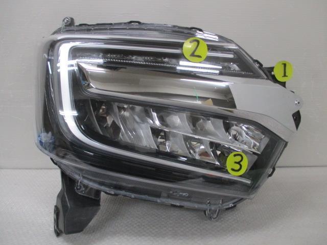 N-BOX DBA-JF3 右ヘッドランプASSY 33100-TTA-J01 299865
