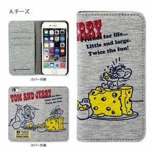 トム＆ジェリー Tom and Jerry Tom&Jerry iPhone 6/6s用 手帳型 トムとジェリー 新品 超激レア フリップケース 人気商品 iPhone6 iPhone6s