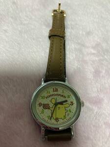  Pom Pom Purin wristwatch clock 2002 year many times over using. belt. condition well not. super ultra rare have person little. all writing . reading please 