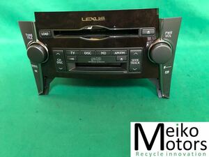 MP155 used Lexus LEXUS USF40 LS460 original PIONEER DVD changer 86120-50E90 audio deck wood grain wood operation guarantee 