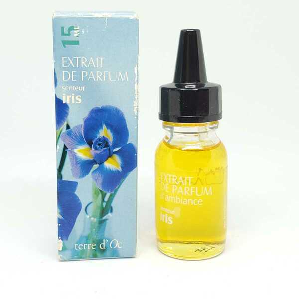 【terre d'Oc -テール ドック- フラワーショーシリーズ】フレグランスオイル　iris　15ｍｌ