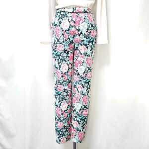 LE CIEL BLEU Le Ciel Bleu floral print slim pants size 36( approximately S size corresponding ) tag attaching unused goods 