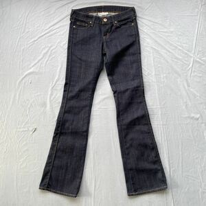  back number BACK NUMBER! Rollei z flair Denim! boots cut! new goods [W28-61.] stretch Denim 