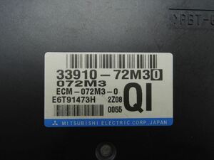 ワゴンＲ DBA-MH34S エンジン コンピューター ECU コントロール ZJ3 ミツビシ 33910-72M30 MH44S フレア MJ34S 手渡し可!A1147