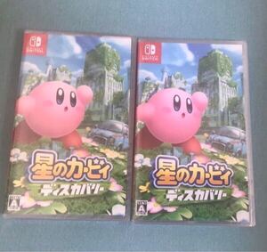 星のカービィディスカバリーswitchスイッチ ソフトシュリンク付き 2点セット