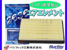 ノート E11 NE11 JC11 エアエレメント エアー フィルター クリーナー パシフィック工業 BlueWay_画像1