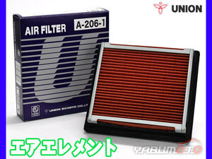 マーチ BNK12 エアエレメント エアー フィルター クリーナー ユニオン産業 UNION A-206-1