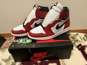 1円〜　28cm Nike Air Jordan 1 Retro High "Chicago" (2015) ナイキ エアジョーダン1 レトロ ハイ "シカゴ (2015)" 