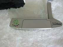 34インチ　タイトリスト　Titleist　SCOTTY CAMERON　ゴルフ　パター　2016　SELECT　NEWPORT2　Lucky　四つ葉　ヘッドカバー付き_画像3