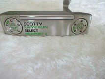 34インチ　タイトリスト　Titleist　SCOTTY CAMERON　ゴルフ　パター　2016　SELECT　NEWPORT2　Lucky　四つ葉　ヘッドカバー付き_画像6