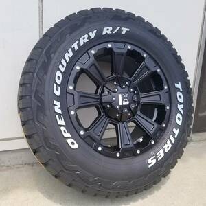 ハイエース用 トーヨー オープンカントリー RT 215/65R16 ホワイトレター タイヤセット1台分 デスロック MBLA/ミルド 16インチ 車検対応 