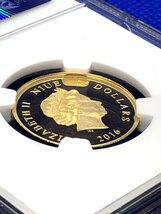 【1円！ 世界に28枚！真贋保証 最高鑑定】2016年 ニウエ 金貨 NGC PF70UC 25ドル ディズニー ミッキーマウス 大演奏会_画像8