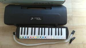 *USED*kyo-litsu melodica melody piano black P3001-32K 32 sound doremi inscription seal attaching cleaning settled 